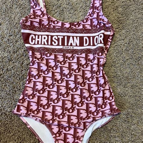 dior two-piece swimsuit|christian dior one piece swimsuit.